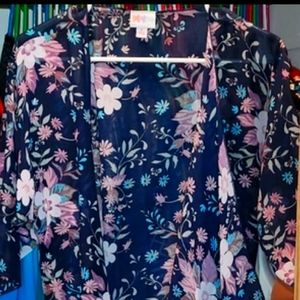 NWOT LulaRoe Shirley Kimono, Small